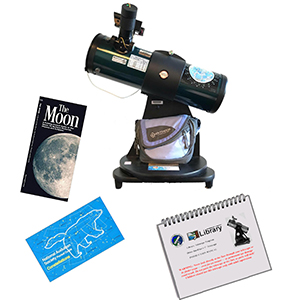 Library Telescope with Manuals